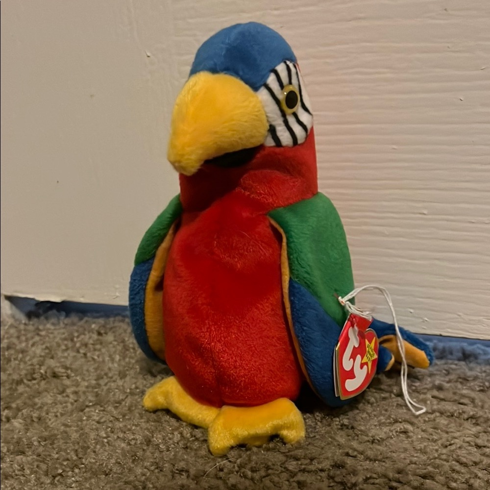 Colorful Parrot Plush Toy